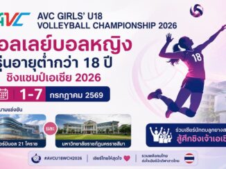 วอลเลย์บอลหญิง U18 ชิงแชมป์เอเชีย 2026